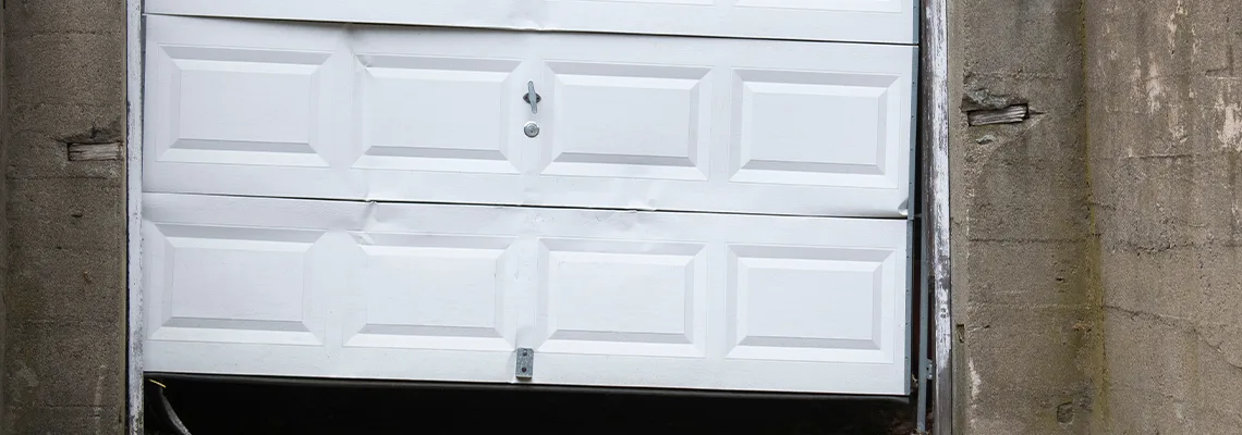 Garage Door Got Hit By A Car Dent Removal in Elmhurst, IL