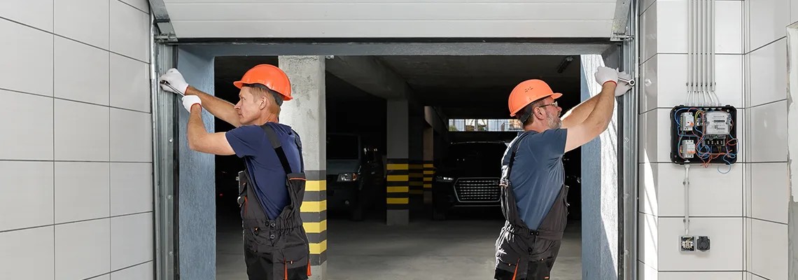 Wooden Garage Door Frame Repair in Elmhurst, Illinois